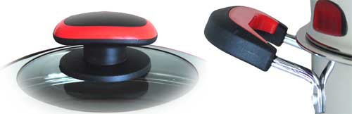 電熱鍋鍋把、鍋鈕